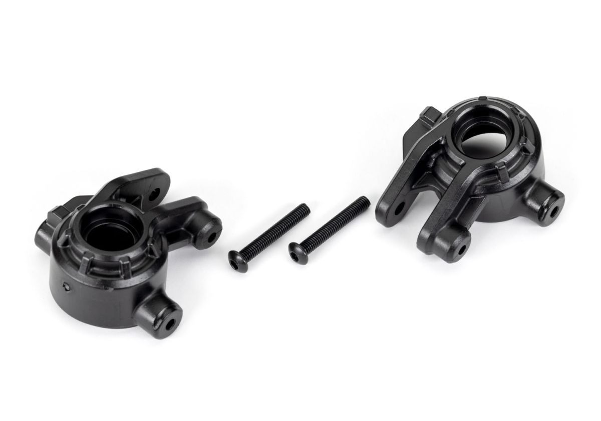 Traxxas 9037 Black Extreme Heavy-Duty Steering Blocks