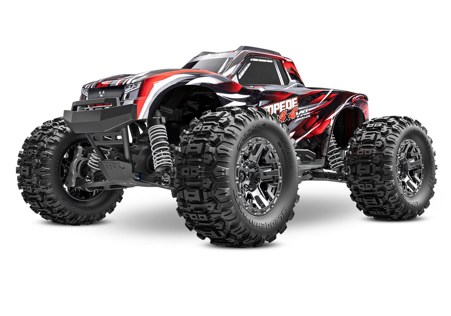 Traxxas Stampede 4x4 VXL Brushless RTR 1/10 4WD Monster Truck Red