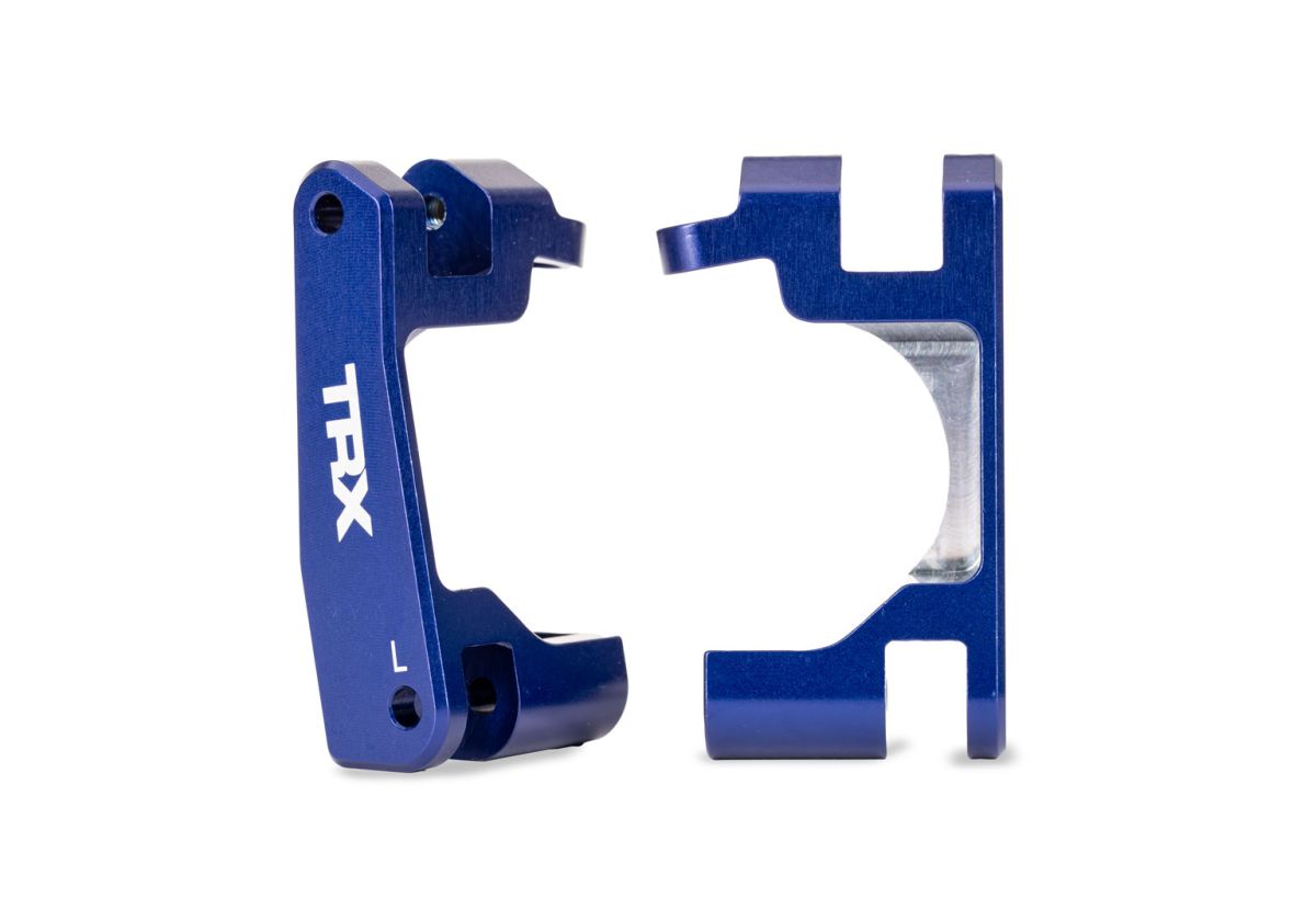 Traxxas 9063-BLUE Blue Aluminum Caster Blocks