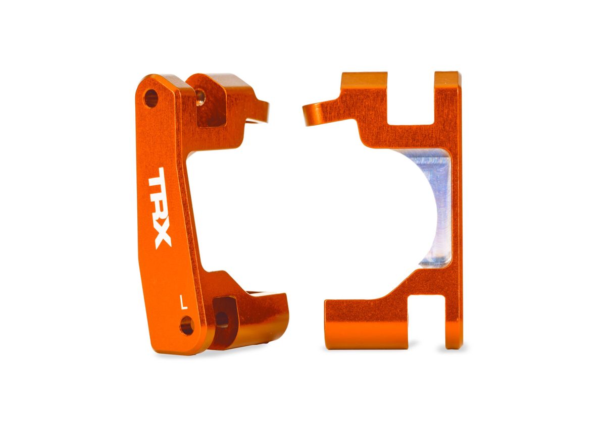 Traxxas 9063-ORNG Orange Aluminum Caster Blocks
