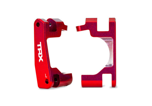 Traxxas 9063-RED Red Aluminum Caster Blocks
