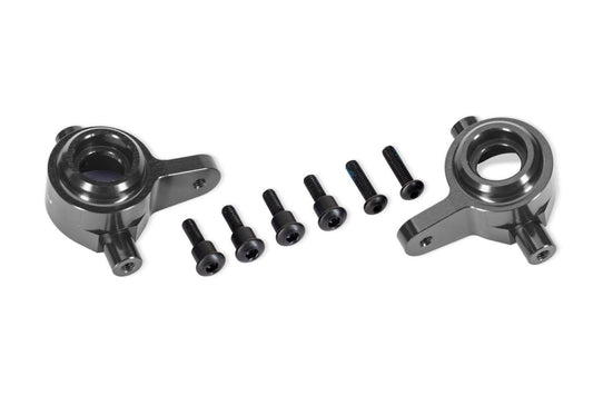Traxxas 9064-GRAY Gray Aluminum Steering Blocks