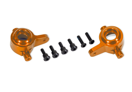 Traxxas 9064-ORNG Orange Aluminum Steering Blocks