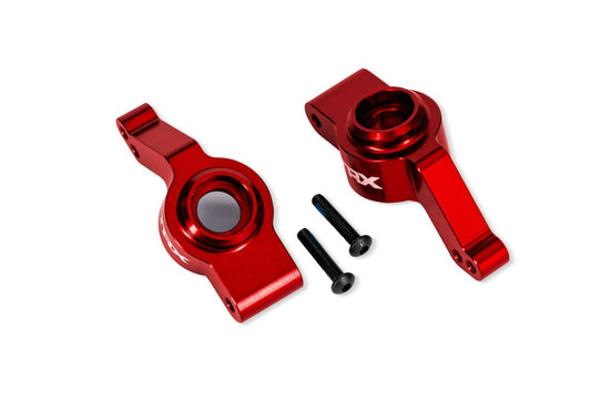 Traxxas 9065-RED Red Aluminum Stub Axle Carriers