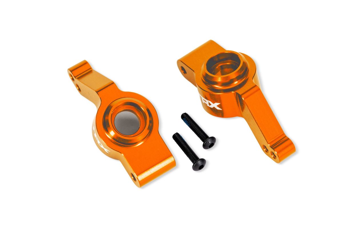 Traxxas 9065-ORNG Orange Aluminum Stub Axle Carriers