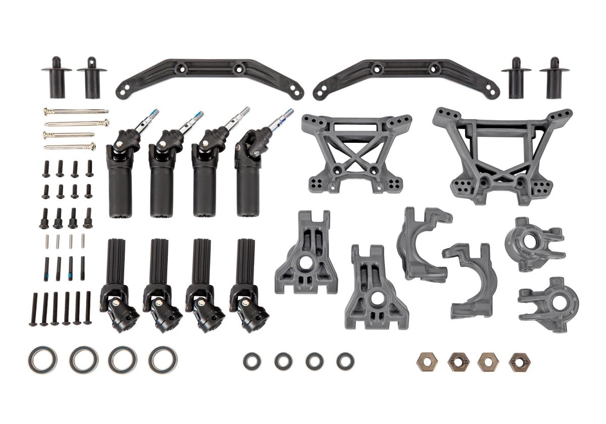 Traxxas 9080-GRAY Outer Driveline Suspension Upgrade Kit