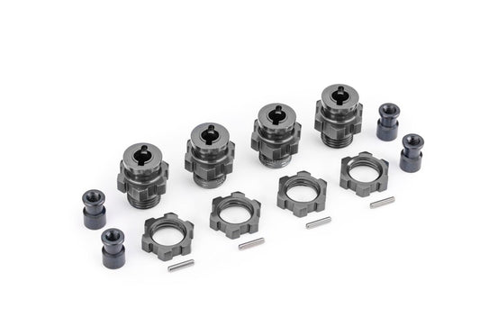 Traxxas 9086-GRAY 17mm Splined Wheel Hubs