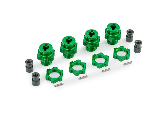 Traxxas 9086-GRN 17mm Splined Wheel Hubs