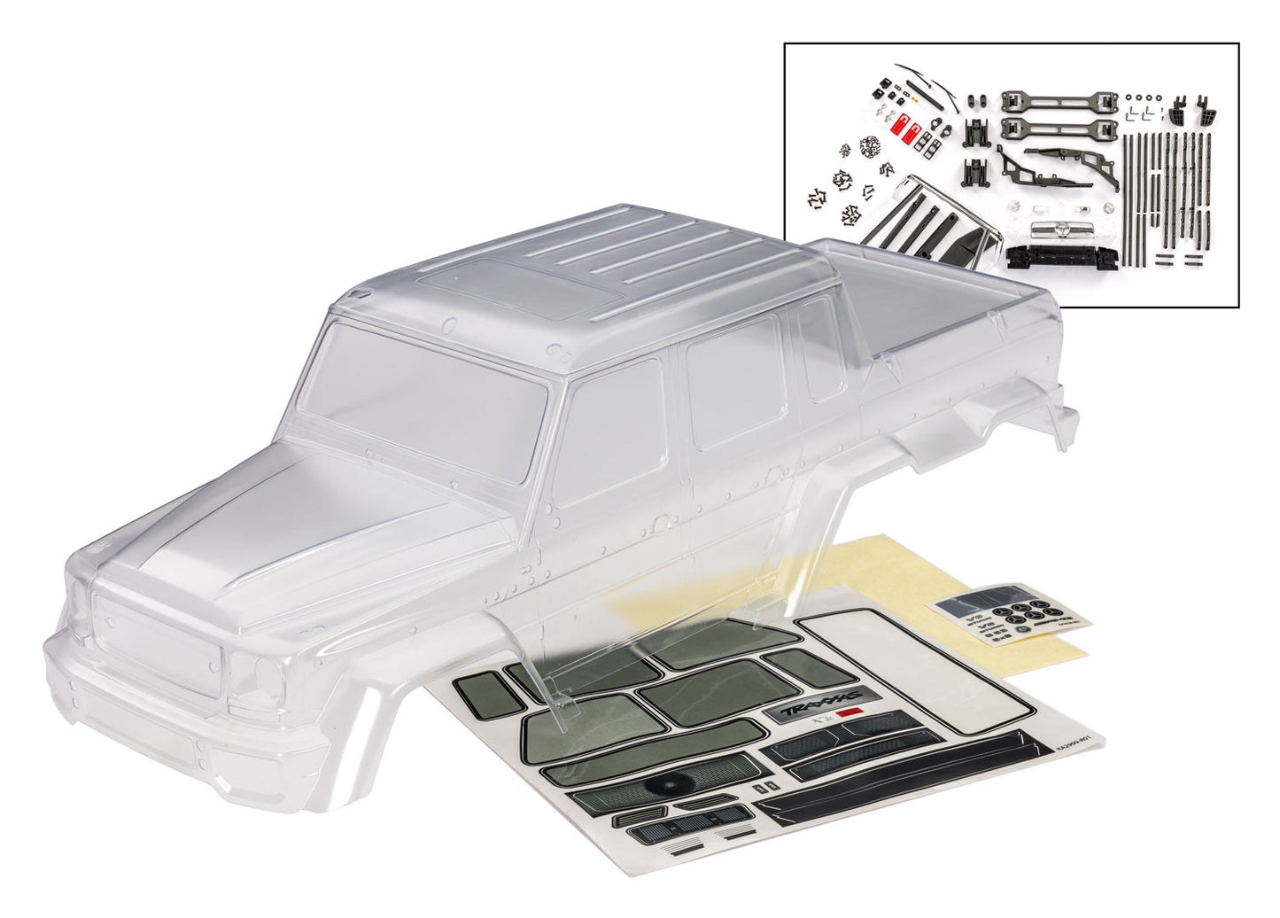 Traxxas 9129 Clear G63 Body