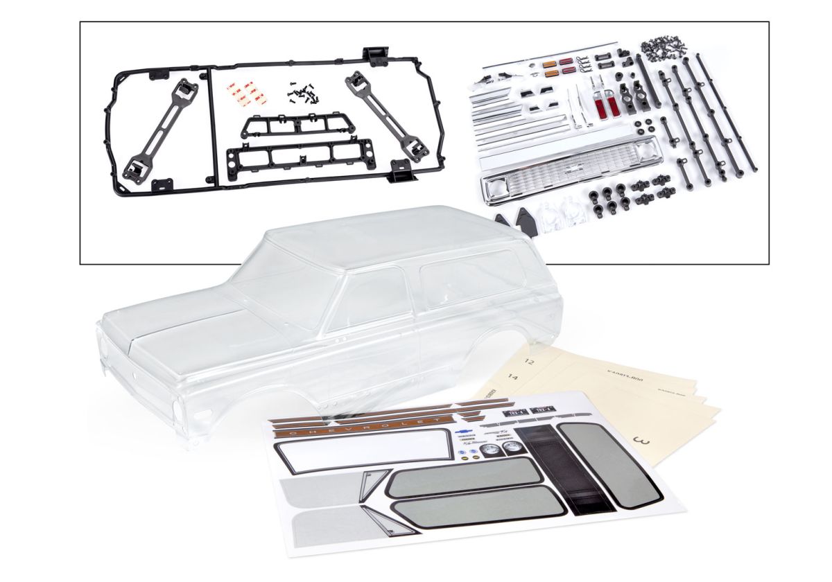 Traxxas 9130 Chevrolet Blazer Clear Body