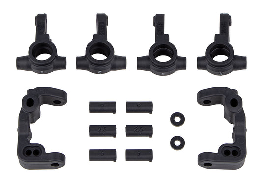 Team Associated ASC91985 RC10B6.4 Carbon Caster Blocks