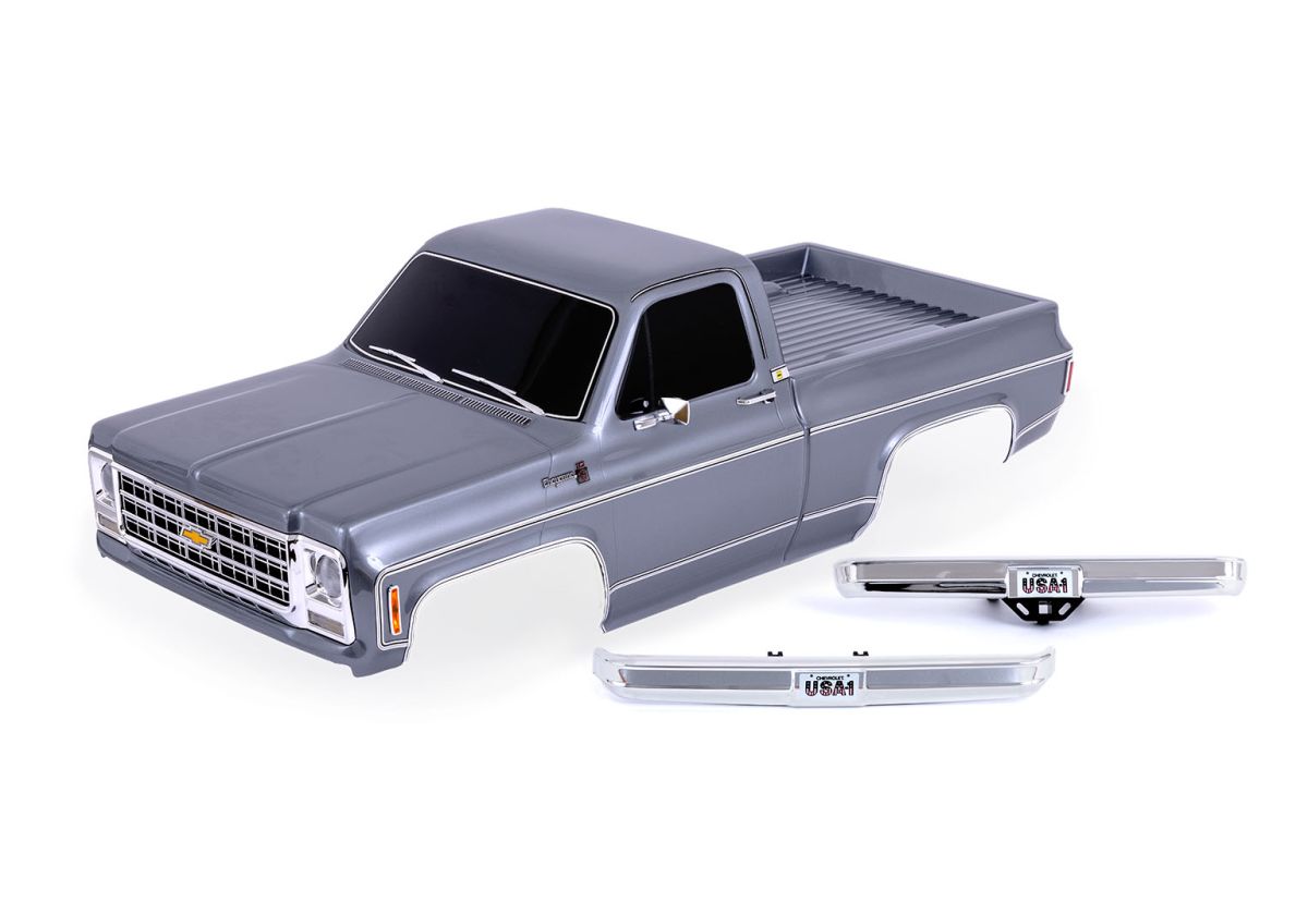 Traxxas 9212-SLVR Chevrolet K10 Silver Body