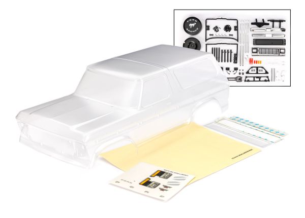 Traxxas 9240 Ford Bronco Clear Body