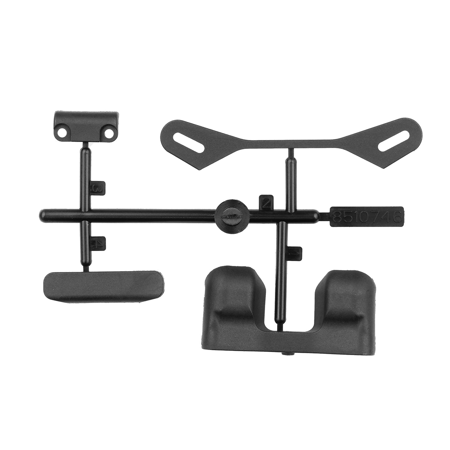 Team Associated ASC92525 Shock Tower Covers Bumper