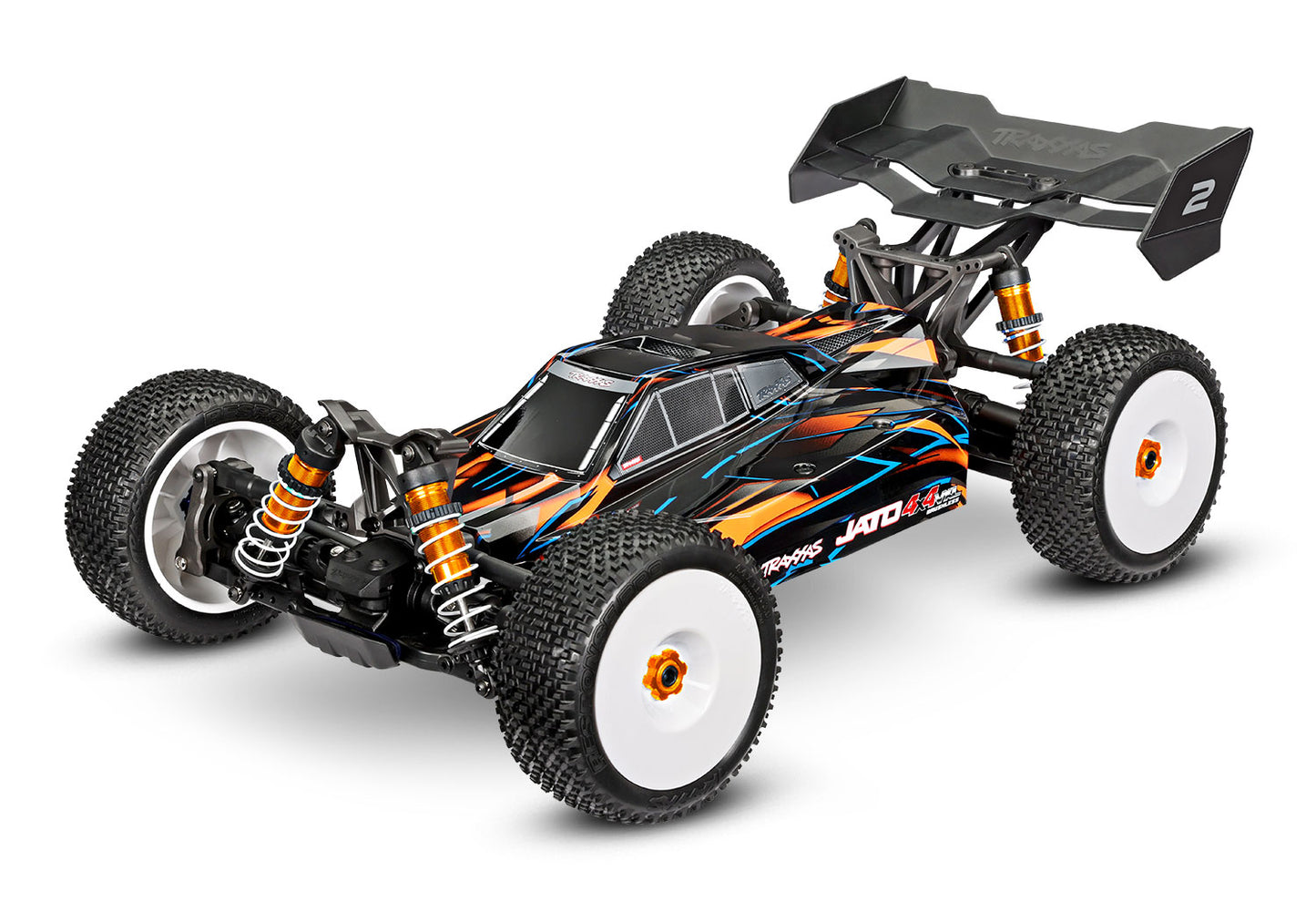 Traxxas Jato® 4x4 VXL 1/8 Brushless Electric Racing Buggy Orange