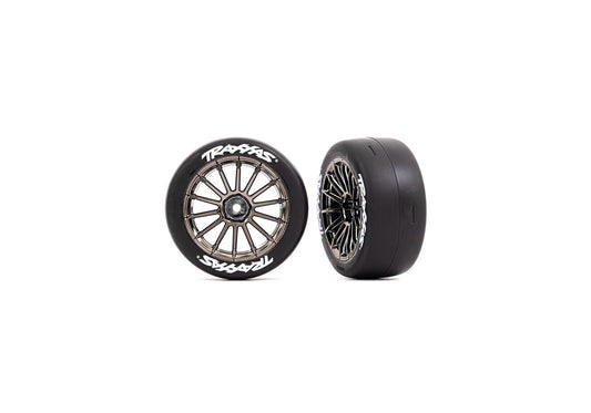 Traxxas 9374R 2.0" Front Wheels Response Tires