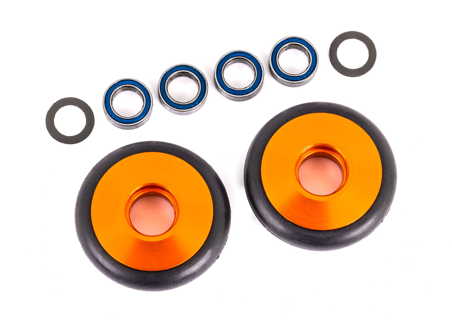 Traxxas 9461A Orange Aluminum Wheelie Bar Wheels & Bearings Slash Rustler Stampede