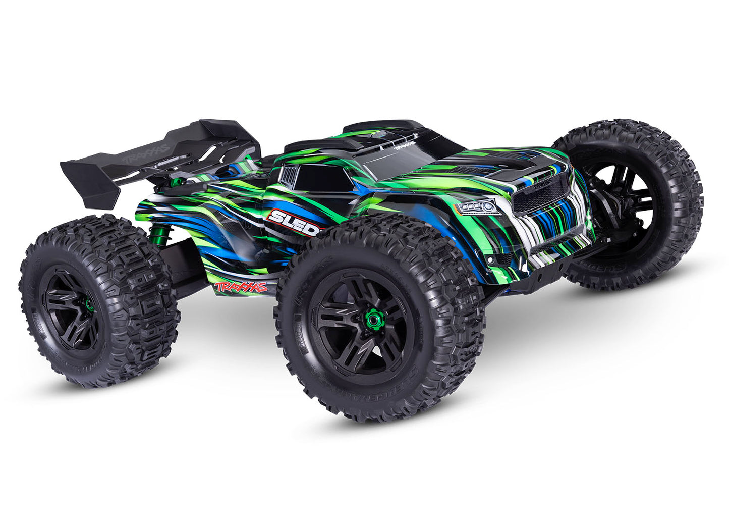 Traxxas Sledge RTR 6S 4WD Electric Brushless 1/8 Monster Truck Green