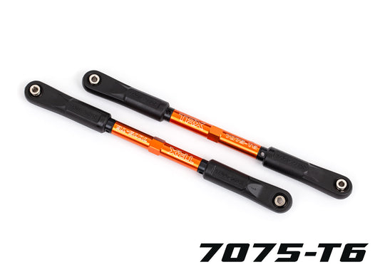 Traxxas 9548T TUBES 144mm Orange Rear Camber Links (2) Sledge