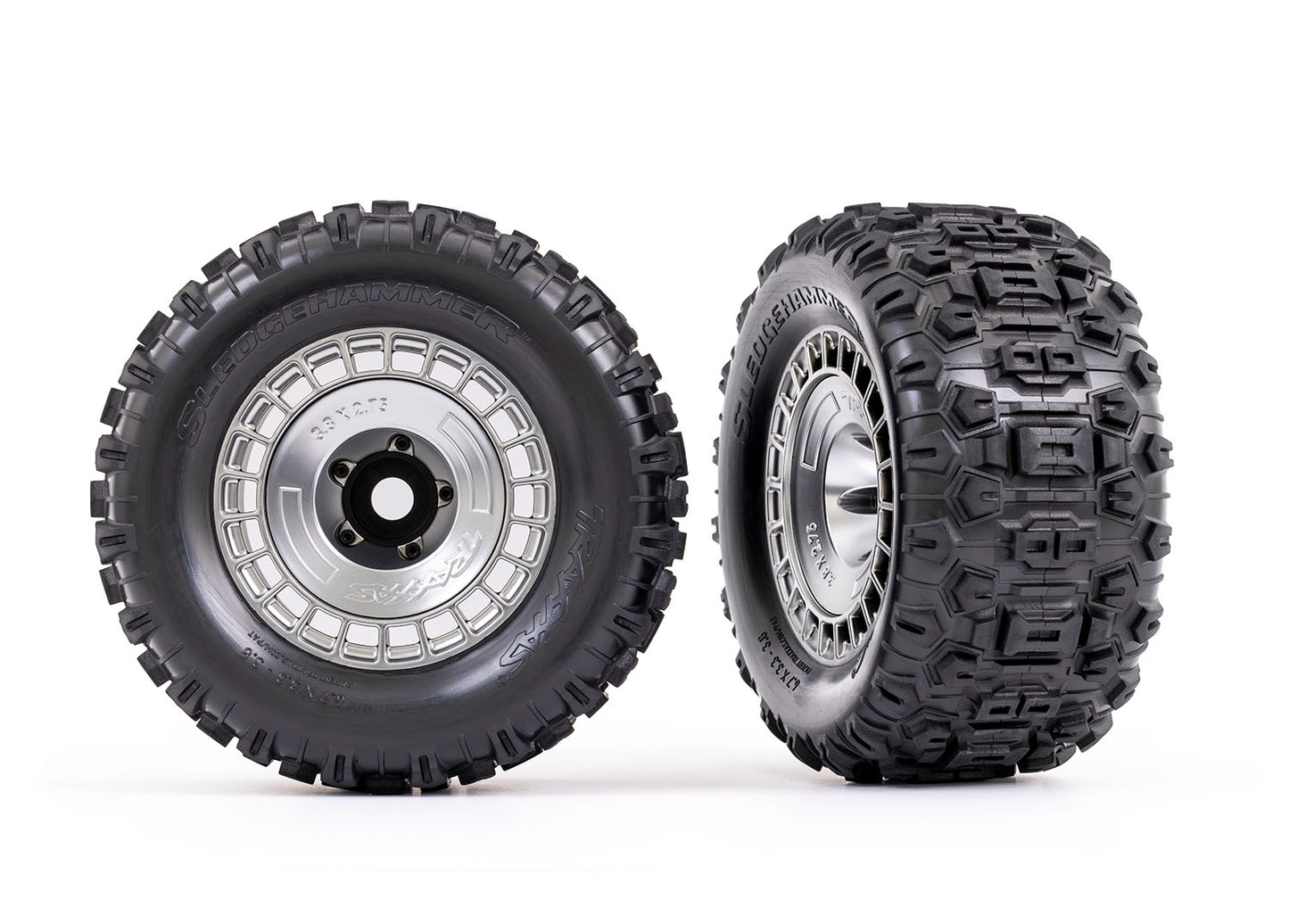 Traxxas 9572X 3.8" Modular Wheels & Sledgehammer Tires (2)
