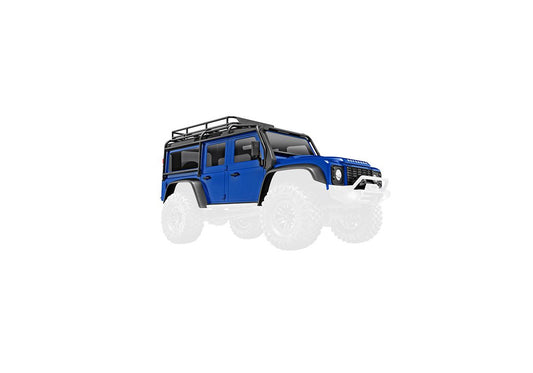 Traxxas 9712-BLUE TRX-4M Defender Blue Body