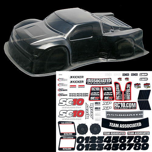 Team Associated ASC9876 SC10 Contender Body