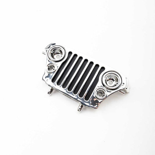 Axial AXI-3861 Grille, Chrome, SCX10 III CJ7.