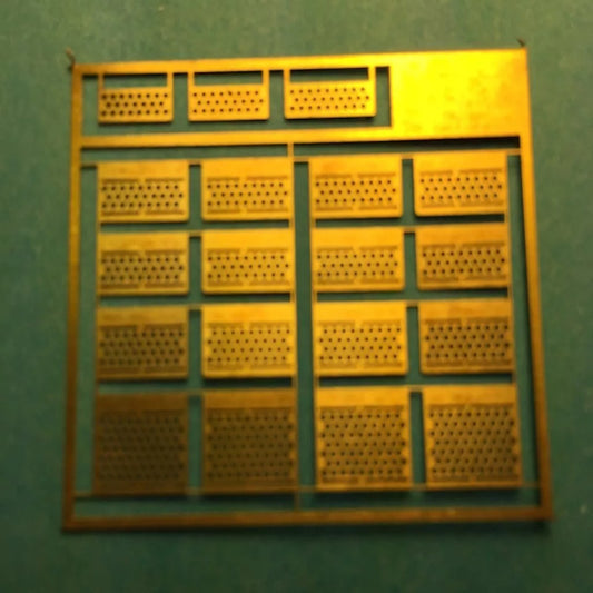 A-Line 29252 Brass Diesel Steps, Athearn Shells - UB/UC HO Scale