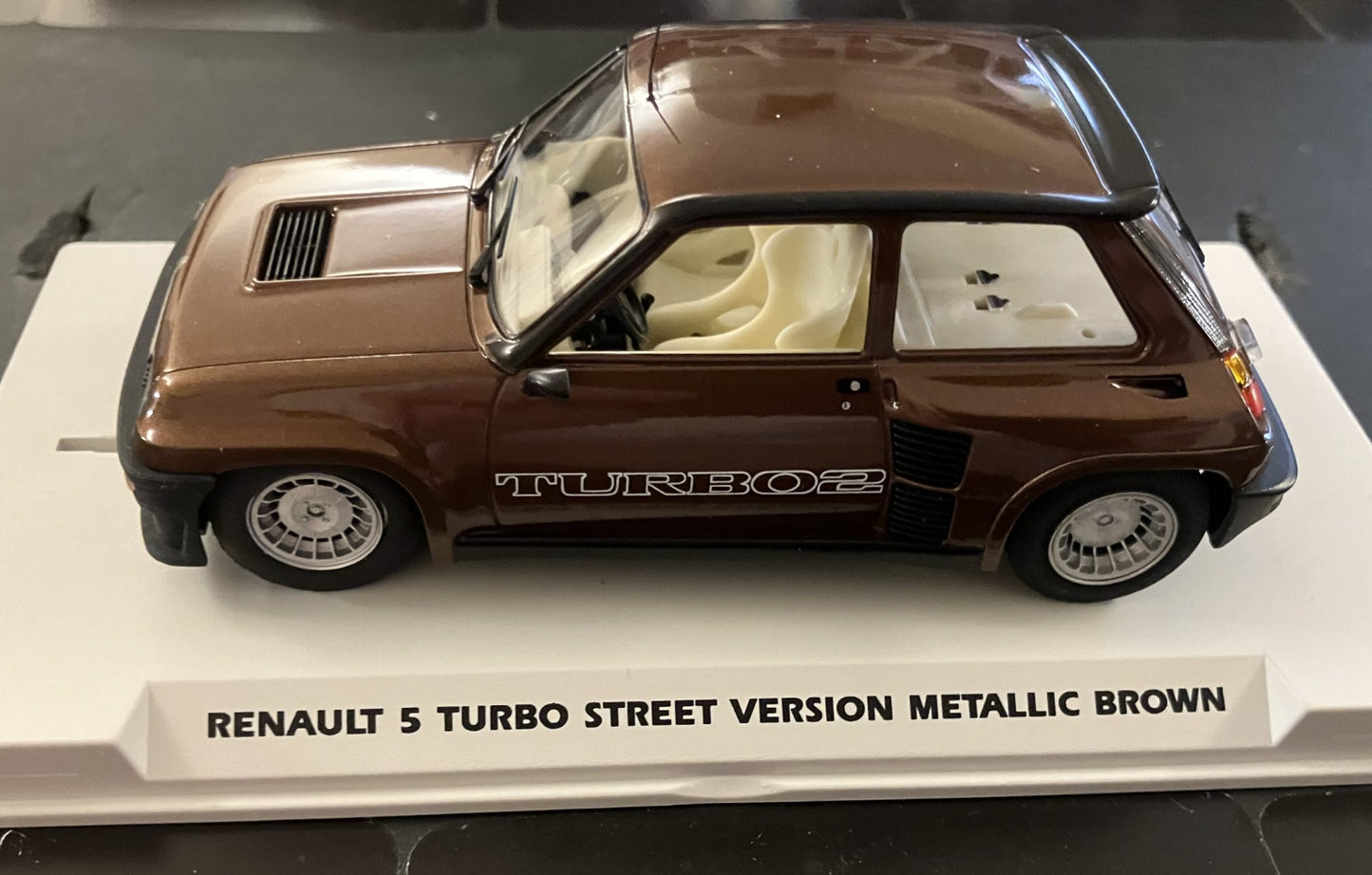FLY Renault 5 Turbo Street Version Brown 1/32 Slot Car A2057
