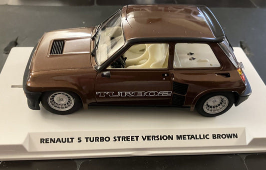 FLY Renault 5 Turbo Street Version Brown 1/32 Slot Car A2057