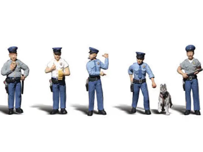 Woodland Scenics A2122 N Train Figures Policemen