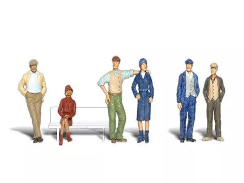 Woodland Scenics A2732 O Train Figures Bystanders