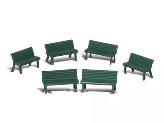 Woodland Scenics A2758 O Train Figures Park Benches