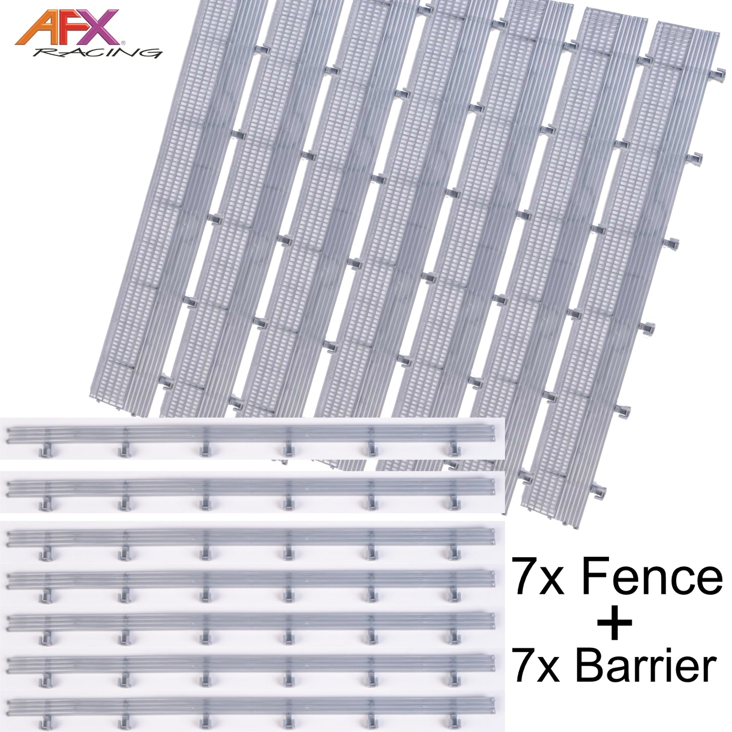 AFX Catch Fence Armco Barriers HO Slot Car Track Accessories 22054 22072
