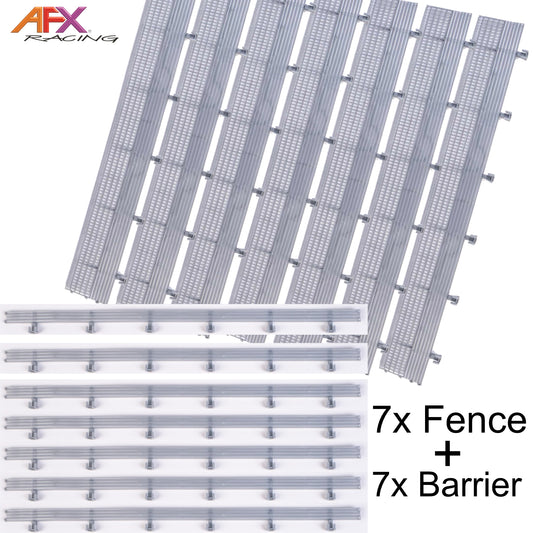 AFX Catch Fence Armco Barriers HO Slot Car Track Accessories 22054 22072