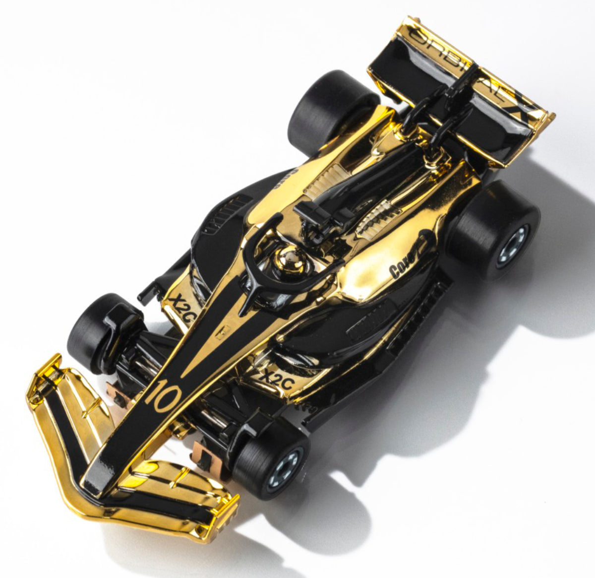 AFX Formula F1 One Super International Exclusive Gold HO Slot Car for Auto World