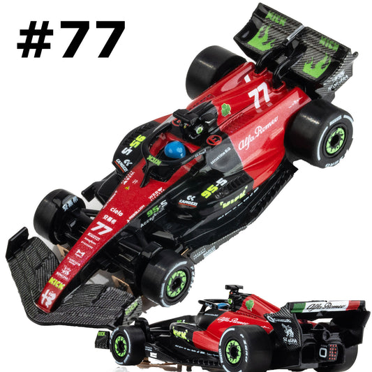 AFX 22081 Alfa Romeo F1 Spa Valtteri Bottas HO Slot Car Formula One.