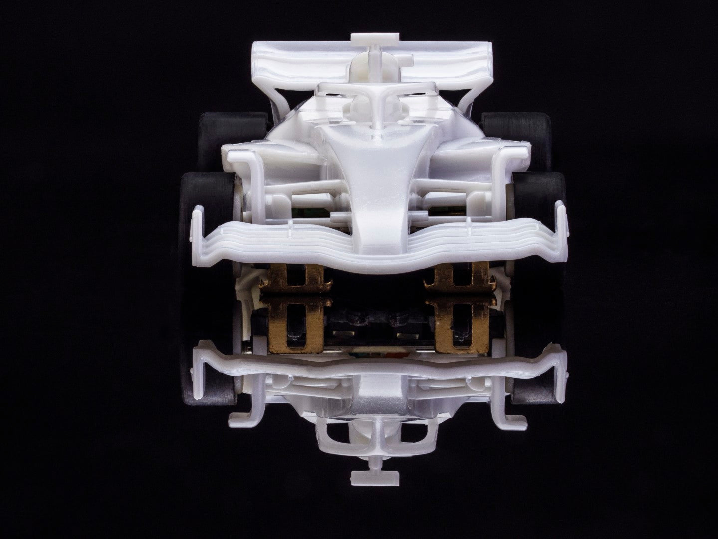 AFX 22089 Formula F1 White Paintable Unpainted HO Slot Car MegaG+