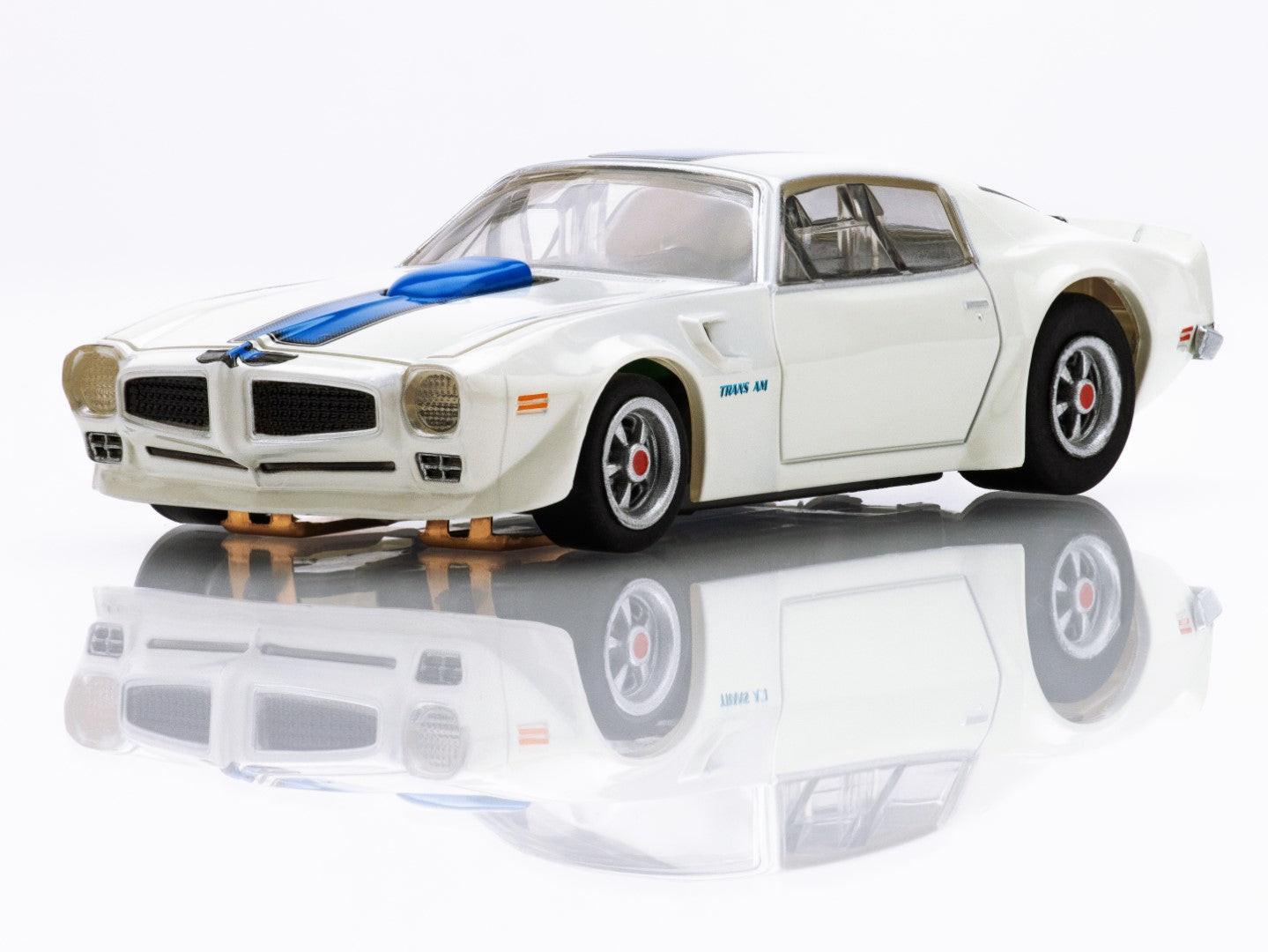 AFX 22096 1970 Pontiac Firebird Trans Am White HO Slot Car