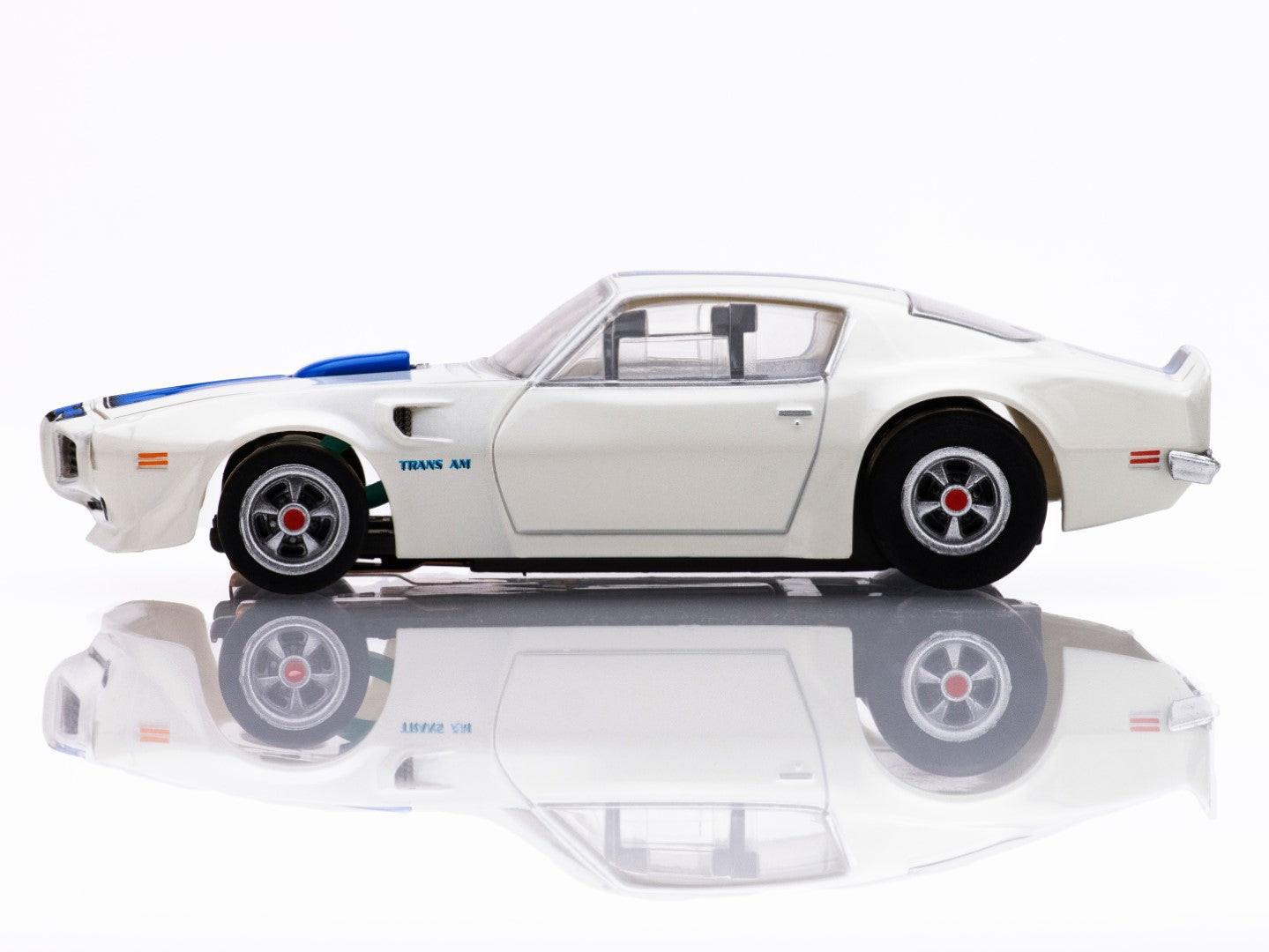 AFX 22096 1970 Pontiac Firebird Trans Am White HO Slot Car
