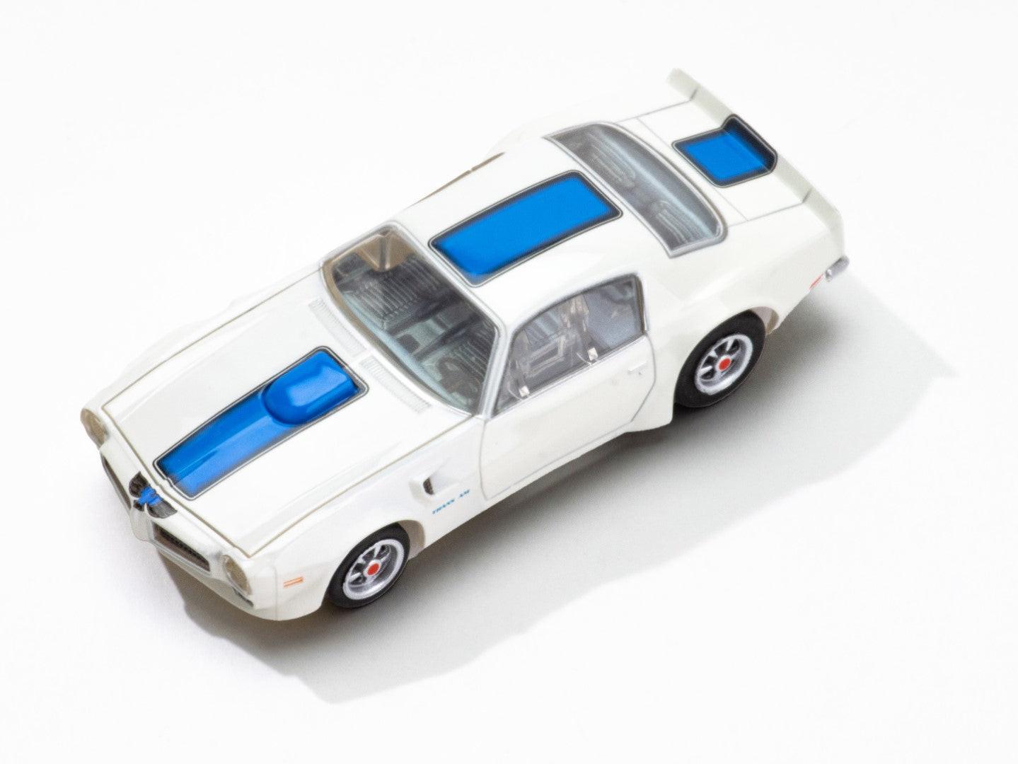 AFX 22096 1970 Pontiac Firebird Trans Am White HO Slot Car