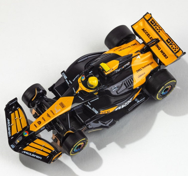 AFX 22103 McLaren F1 MCL38 #4 Lando Norris HO Slot Car Mega G+ Formula one