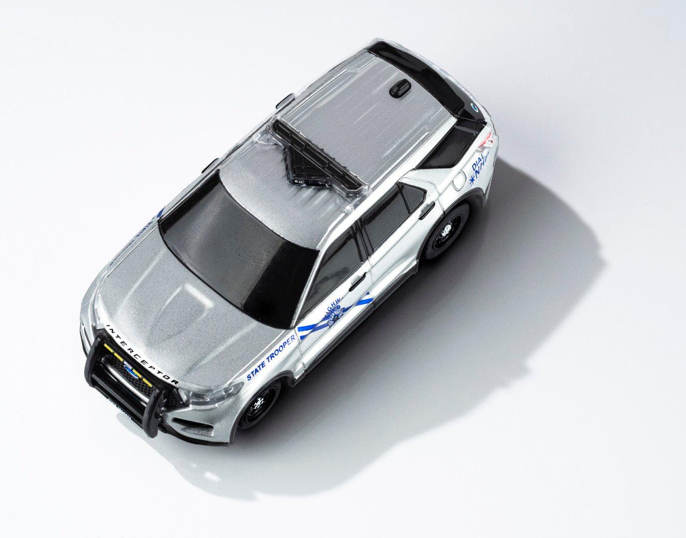 AFX 22105 Police Interceptor State Trooper Flashing Lights HO Slot