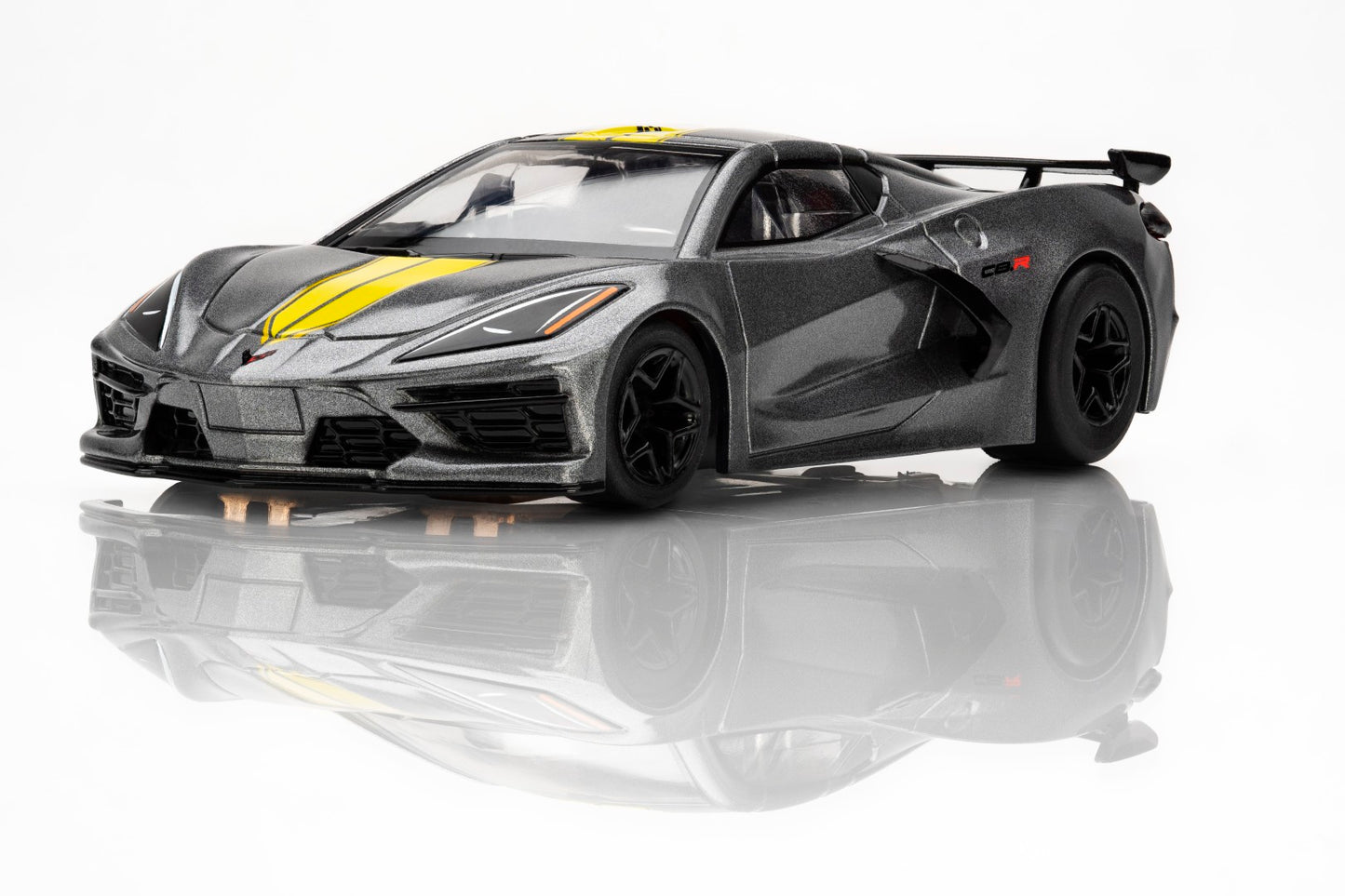 AFX 22107 Corvette C8 Hypersonic Grey 2022 HO Slot Car