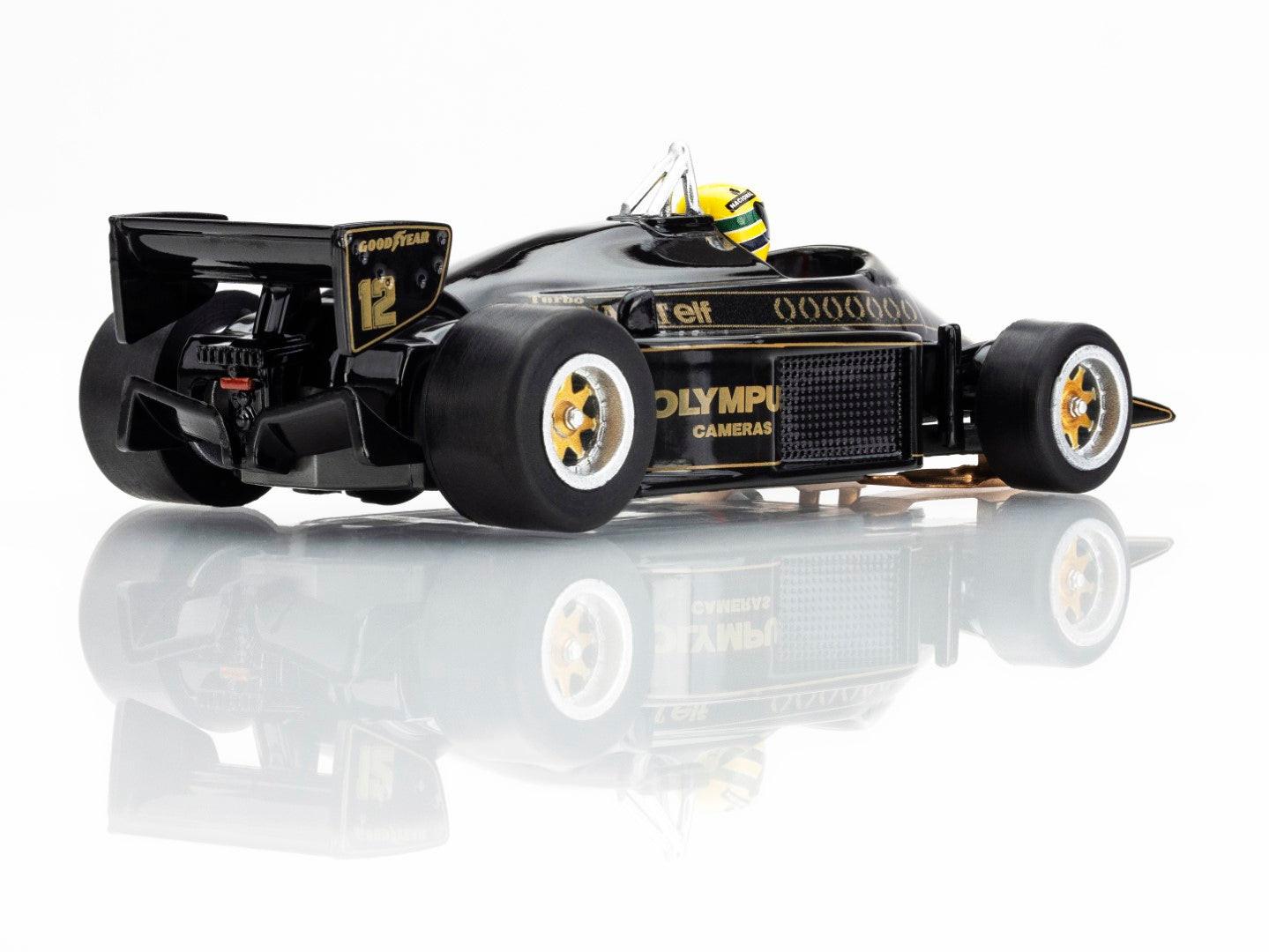 AFX 22113 Ayrton Senna Lotus 97T 1985 Black HO Slot Car MegaG+