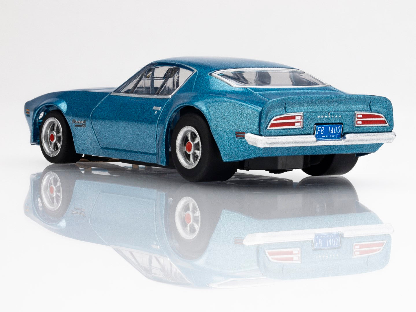 AFX Pontiac Firebird Formula 400 Blue Orange HO Slot Car MegaG+ 22123 + 22124
