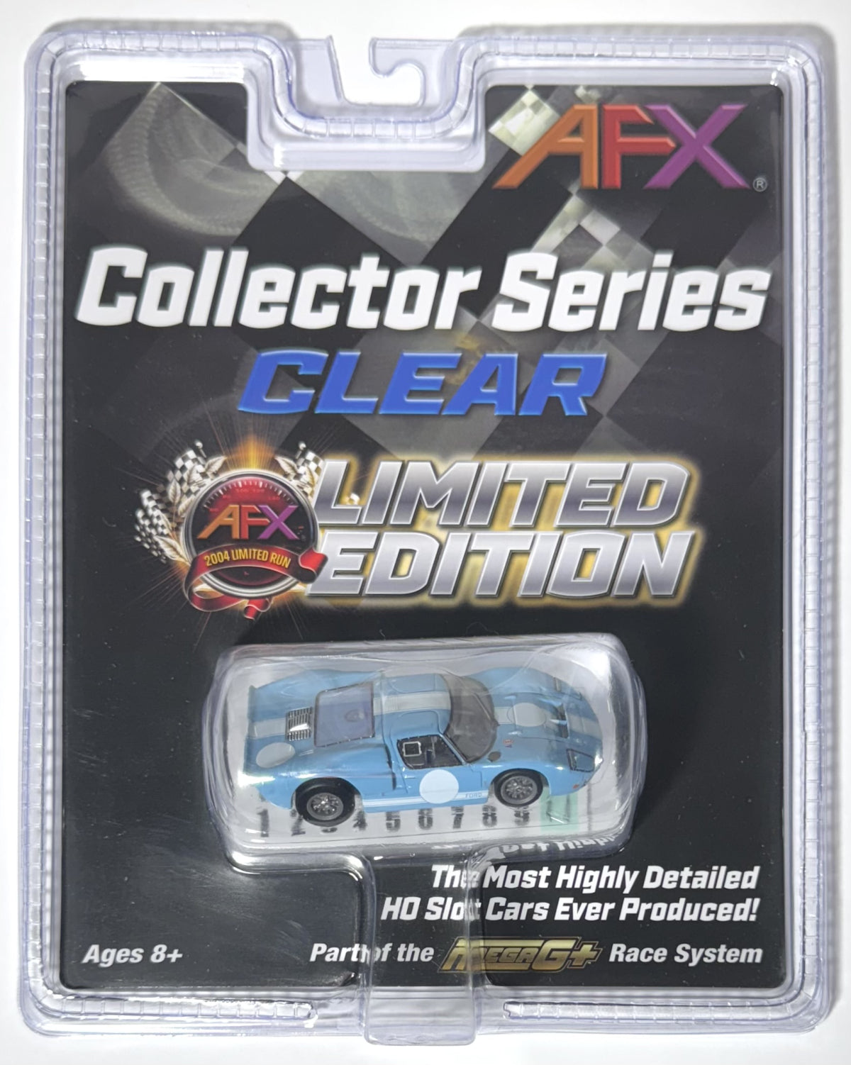 AFX Ford GT40 Mark II HO Slot Car 22130 MegaG+ for Auto World Exclusive