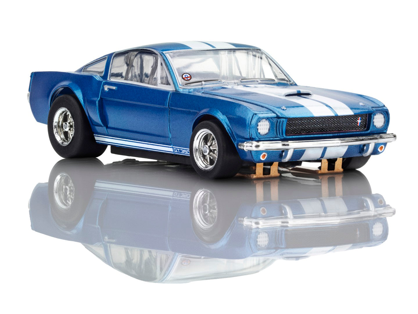 AFX 22149 1966 Shelby Mustang GT350R HO Slot Car Mega G+ AFX22149