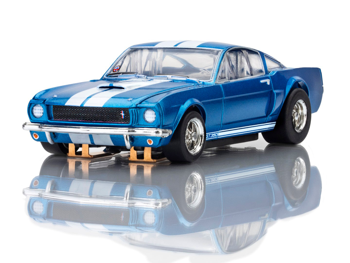 AFX 22149 1966 Shelby Mustang GT350R HO Slot Car Mega G+ AFX22149