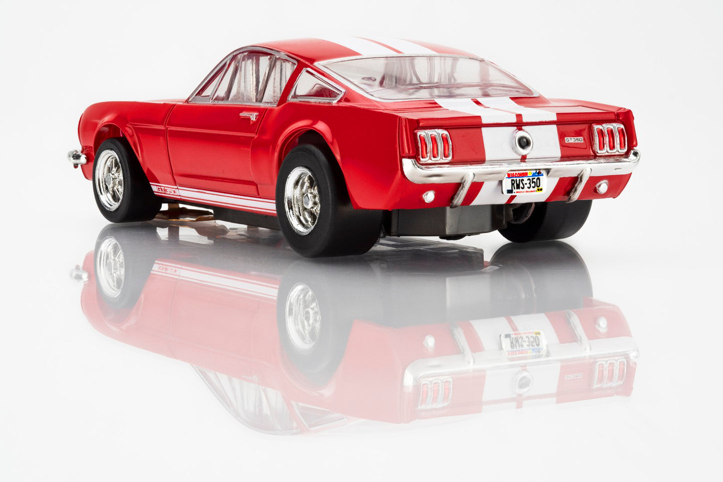 AFX 22152 1966 Shelby GT350R Ford Mustang HO Slot Car MegaG+ AFX22152